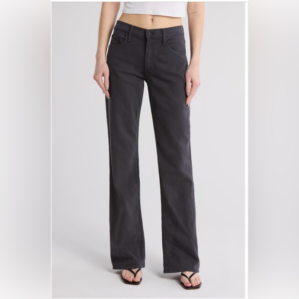 MOTHER the Bookie Heel Bootcut Jeans in Peat